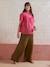 Blouse de grossesse broderie anglaise framboise 2 - vertbaudet enfant 