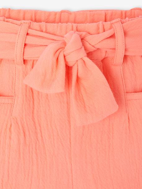 Short bébé en gaze de coton corail 3 - vertbaudet enfant 