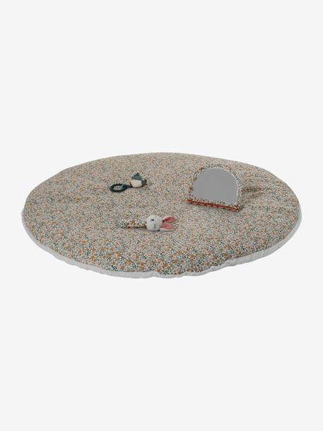 Tapis d'éveil réversible RETRO FLOWER jaune 5 - vertbaudet enfant 