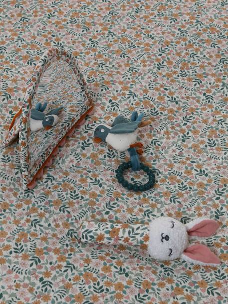 Tapis d'éveil réversible RETRO FLOWER jaune 9 - vertbaudet enfant 