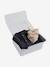 Kit naissance mixte tricot + foulard coffret cadeau naissance anthracite 3 - vertbaudet enfant 