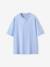 Lot de 2 t-shirts garçon unis effet délavé bleu ciel 3 - vertbaudet enfant 
