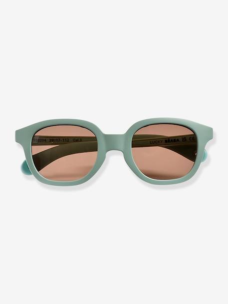 Lunettes 9-24 mois SQUARE Lucky marron imprimé+vert sauge 3 - vertbaudet enfant 