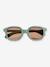 Lunettes 9-24 mois SQUARE Lucky marron imprimé+vert sauge 3 - vertbaudet enfant 
