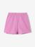 Jupe short en molleton fille violet 2 - vertbaudet enfant 