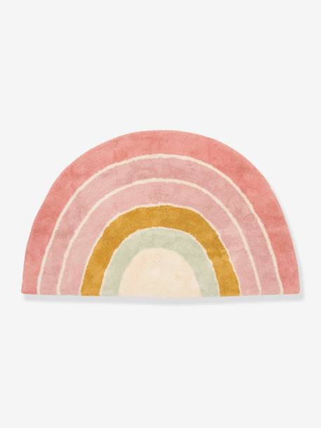 Tapis Arc en ciel 80 x 130 cm rose 1 - vertbaudet enfant 