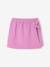 Jupe short en molleton fille violet 1 - vertbaudet enfant 