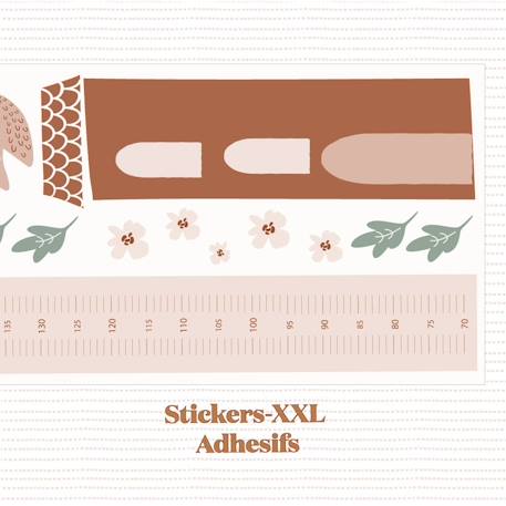 Stickers decor xxl paloma Multicolore 3 - vertbaudet enfant 