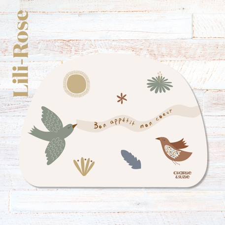 Set de table lili-rose Multicolore 1 - vertbaudet enfant 