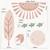 Stickers decor xxl paloma Multicolore 4 - vertbaudet enfant 