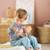 Poupon mini calin lapins yeux marron Multicolore 5 - vertbaudet enfant 