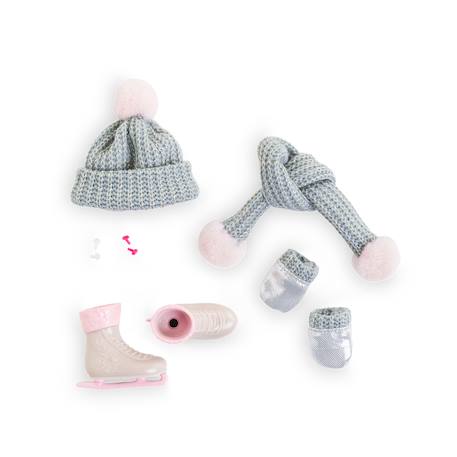Ensemble accessoires hiver pour poupée corolle girls Multicolore 1 - vertbaudet enfant 