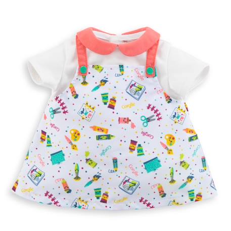 Robe petit artiste pour poupon 36 cm Multicolore 1 - vertbaudet enfant 