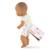 Poupon mini calin lapins yeux marron Multicolore 2 - vertbaudet enfant 