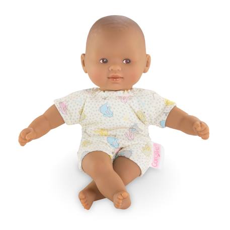 Poupon mini calin lapins yeux marron Multicolore 1 - vertbaudet enfant 