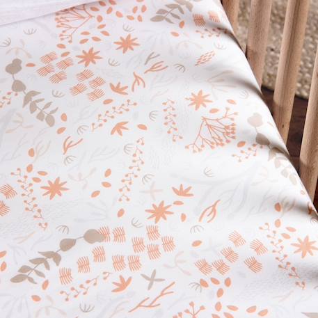 Drap housse bébé coton bio yukari douceur Yukari original+Yukari peach 6 - vertbaudet enfant 