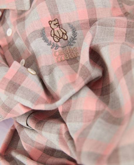 Pyjama de grossesse et d'allaitement teddy Gris 5 - vertbaudet enfant 