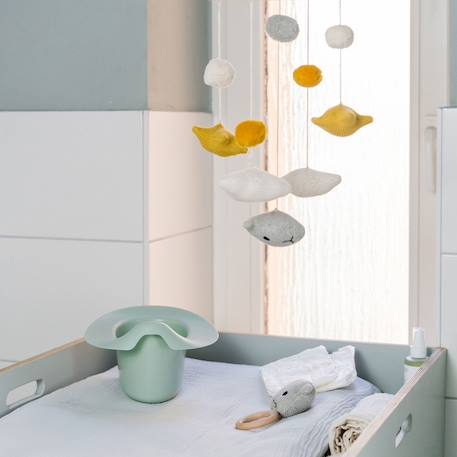 Pot hni ou pot chapeau hygiène naturelle infantile Aquamarine+Bleu pigeon+Gris foncé+Lilas+Pêche+Rose foncé 3 - vertbaudet enfant 