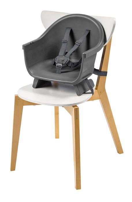 Chaise haute enfant évolutive 8 en 1 moa eco Beyond graphite 3 - vertbaudet enfant 