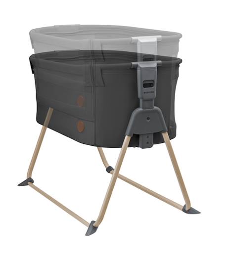 Berceau bébé et cododo compact et léger tori Beyond graphite 3 - vertbaudet enfant 