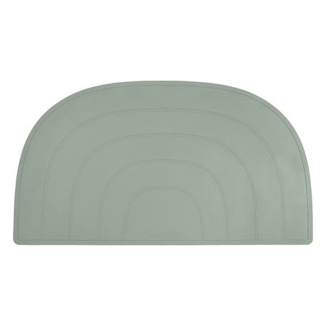 Set de table arc-en-ciel Aquamarine+Gris clair+Gris foncé+Pistache+Vieux rose 19 - vertbaudet enfant 