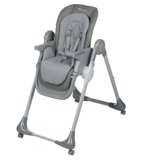Chaise haute bébé évolutive multi-positions olea Mineral gray+Tinted gray+Tinted gray 2 4 - vertbaudet enfant 