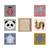 Puzzle cubes animaux en bois Multicolore 6 - vertbaudet enfant 
