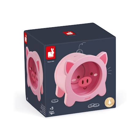 Tirelire cochon Rose 6 - vertbaudet enfant 