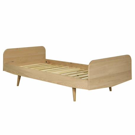 Pack lit avec matelas bois massif bizo Bois naturel 2 - vertbaudet enfant 