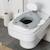 Réducteur de toilette baleine Aquamarine+Gris clair+Gris foncé+Peach+Pistache+Rose pâle+Vieux rose 16 - vertbaudet enfant 