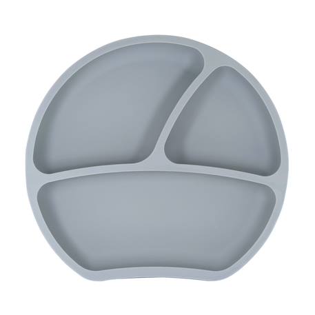 Assiette à compartiments avec ventouse aquamarine+gris clair+gris foncé+menthe+Rose foncé+rose pâle 13 - vertbaudet enfant 