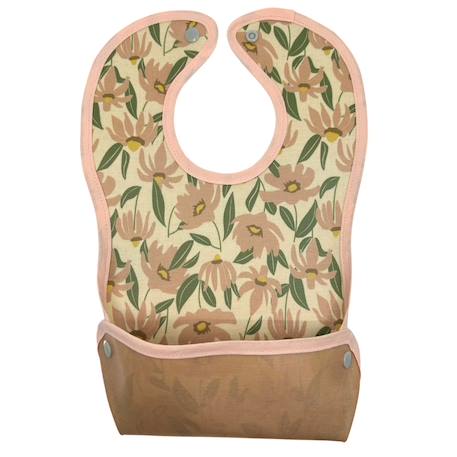Bavoir malin® (tracteur) Fleurs indiennes+Grandes fleurs+Mouton+Ourson+Petites fleurs+Tigre+Tracteur 4 - vertbaudet enfant 
