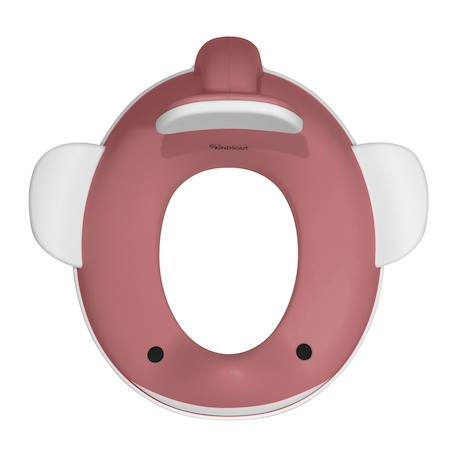 Réducteur de toilette baleine Aquamarine+Gris clair+Gris foncé+Peach+Pistache+Rose pâle+Vieux rose 42 - vertbaudet enfant 