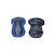 Set 3 protections enfant xs (coudes, genoux, poignets) Bleu marine+Bleu pastel+Rose+Rose pastel+Vert menthe 3 - vertbaudet enfant 