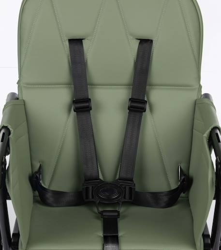 Chaise haute bébé ultra compacte lily Mineral green+Tinted graphite 5 - vertbaudet enfant 