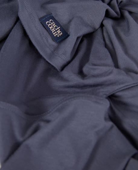 T-shirt manches longues de grossesse et d'allaitement louna Bleu nuit+Noir 6 - vertbaudet enfant 