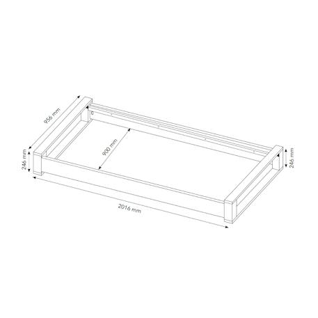 Lit gigogne bois massif poka Bois 5 - vertbaudet enfant 