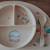 Set fourchette et cuillère en silicone animaux Beige+Menthe+Orange+Rose+Vert+Vert paon 5 - vertbaudet enfant 