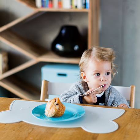 Set de table ours aquamarine+gris foncé+menthe+Multicolore 20 - vertbaudet enfant 
