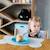 Set de table ours aquamarine+gris foncé+menthe+Multicolore 20 - vertbaudet enfant 