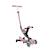 Trottinette évolutive go-up deluxe lights 360 essential Bleu ciel+Rose berry+Vert pistache 7 - vertbaudet enfant 