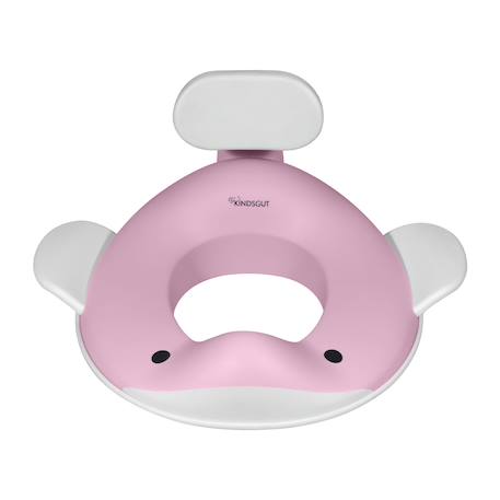 Réducteur de toilette baleine Aquamarine+Gris clair+Gris foncé+Peach+Pistache+Rose pâle+Vieux rose 31 - vertbaudet enfant 