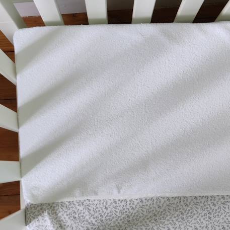 Plan incliné 10° éponge pour lit 60x120cm Blanc 3 - vertbaudet enfant 