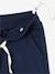 Bermuda garçon en molleton bleu chambray+kaki+marine grisé+noix de pécan 11 - vertbaudet enfant 