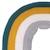 Coussin arc-en-ciel alma Rose+Vert 11 - vertbaudet enfant 