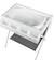 Table à langer et baignoire bébé 2 en 1 bellis Mineral gray 5 - vertbaudet enfant 