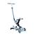 Trottinette évolutive go-up deluxe lights 360 essential Bleu ciel+Rose berry+Vert pistache 1 - vertbaudet enfant 