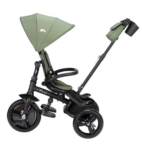 Poussette et tricycle bébé 2 en 1 windy Bleu minéral+Gris teinté+Vert minéral 14 - vertbaudet enfant 