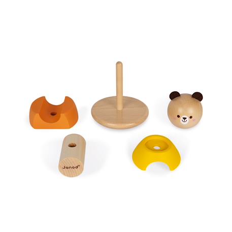 Culbuto ours Jaune 4 - vertbaudet enfant 