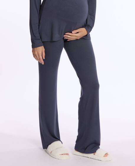 Pantalon de maternité louna bleu Bleu nuit 1 - vertbaudet enfant 